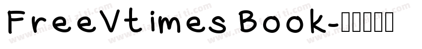 FreeVtimes Book字体转换